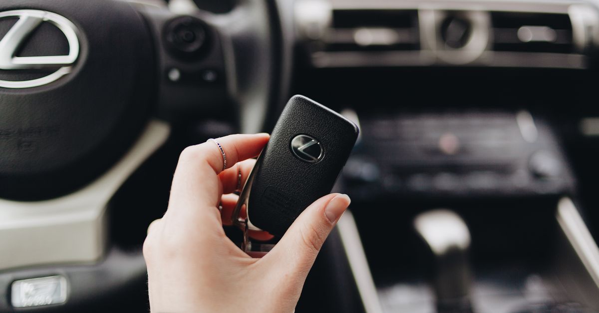Toyota car key fob — Georgetown Locksmiths