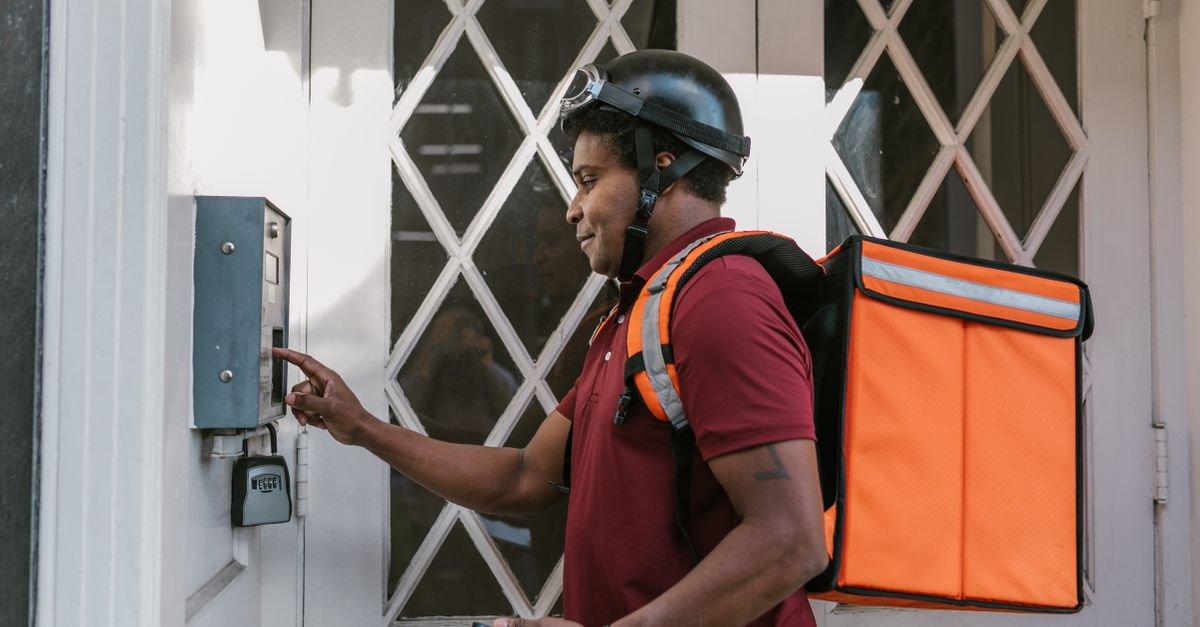 locksmith unlocking front door — Georgetown Locksmiths
